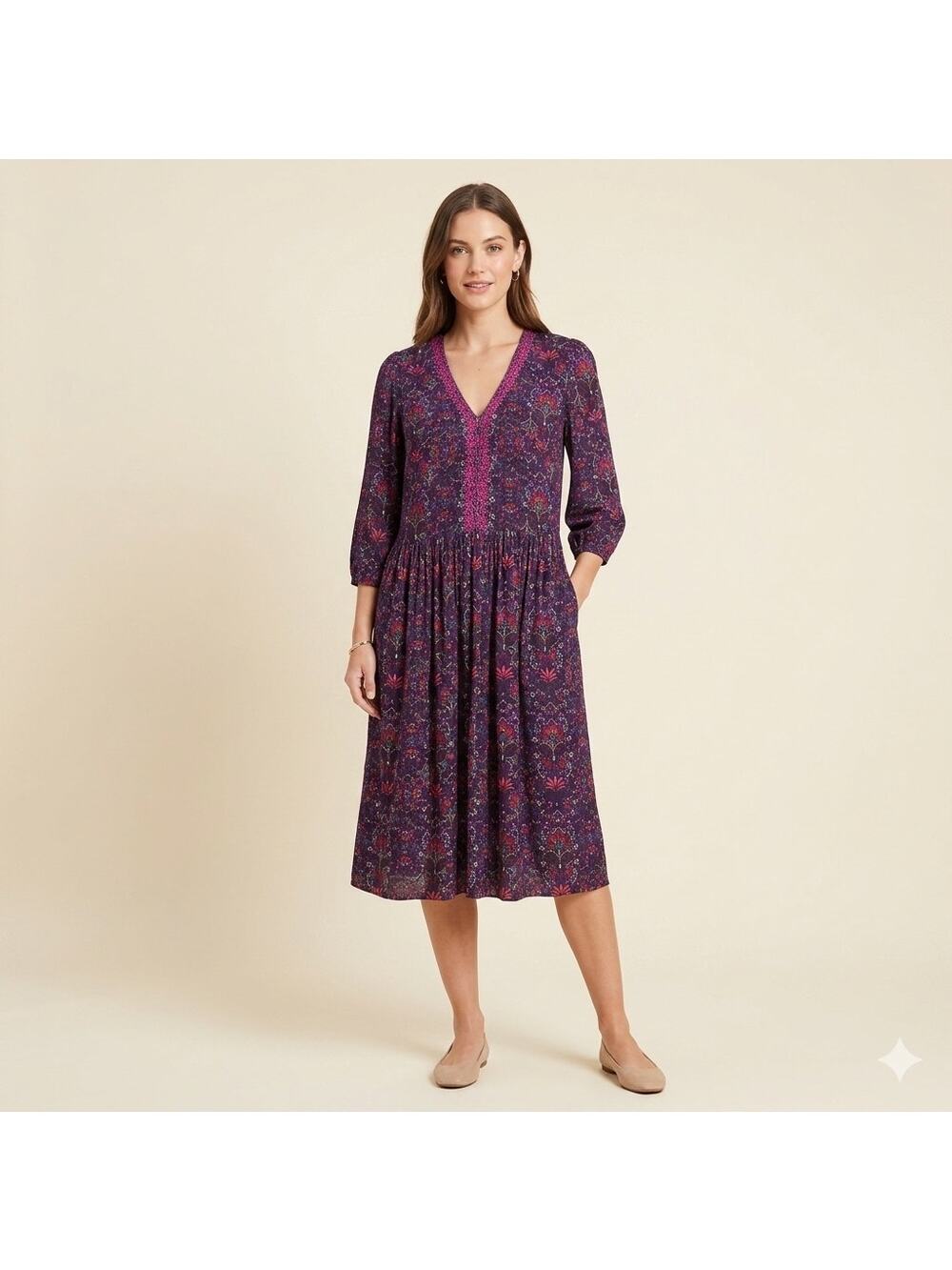 344-J. Jill XL Dress / PTP 23"